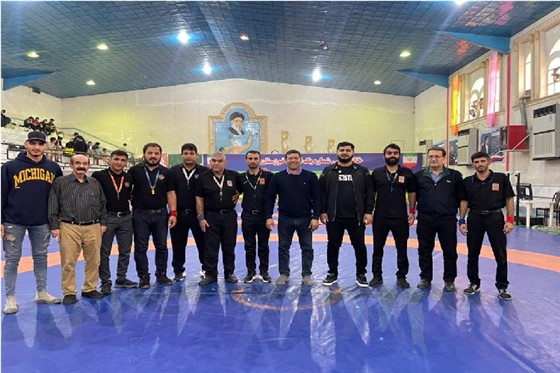 رقابتهای کشتی فرنگی جوانان انتخابی مجدد استان خوزستان / اهواز :